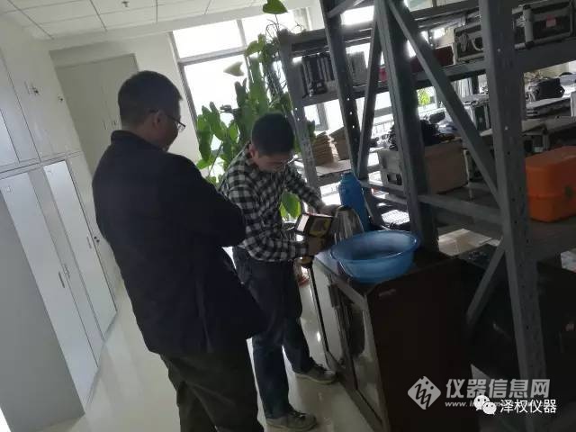 泽权成功交机某特检院DE2000三台1
