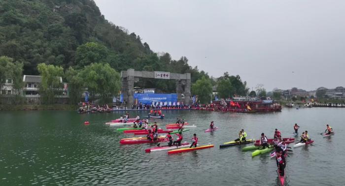 沅陵总决赛收官，189名选手同场角逐中国皮划艇